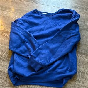 Blue Crewneck Sweatshirt